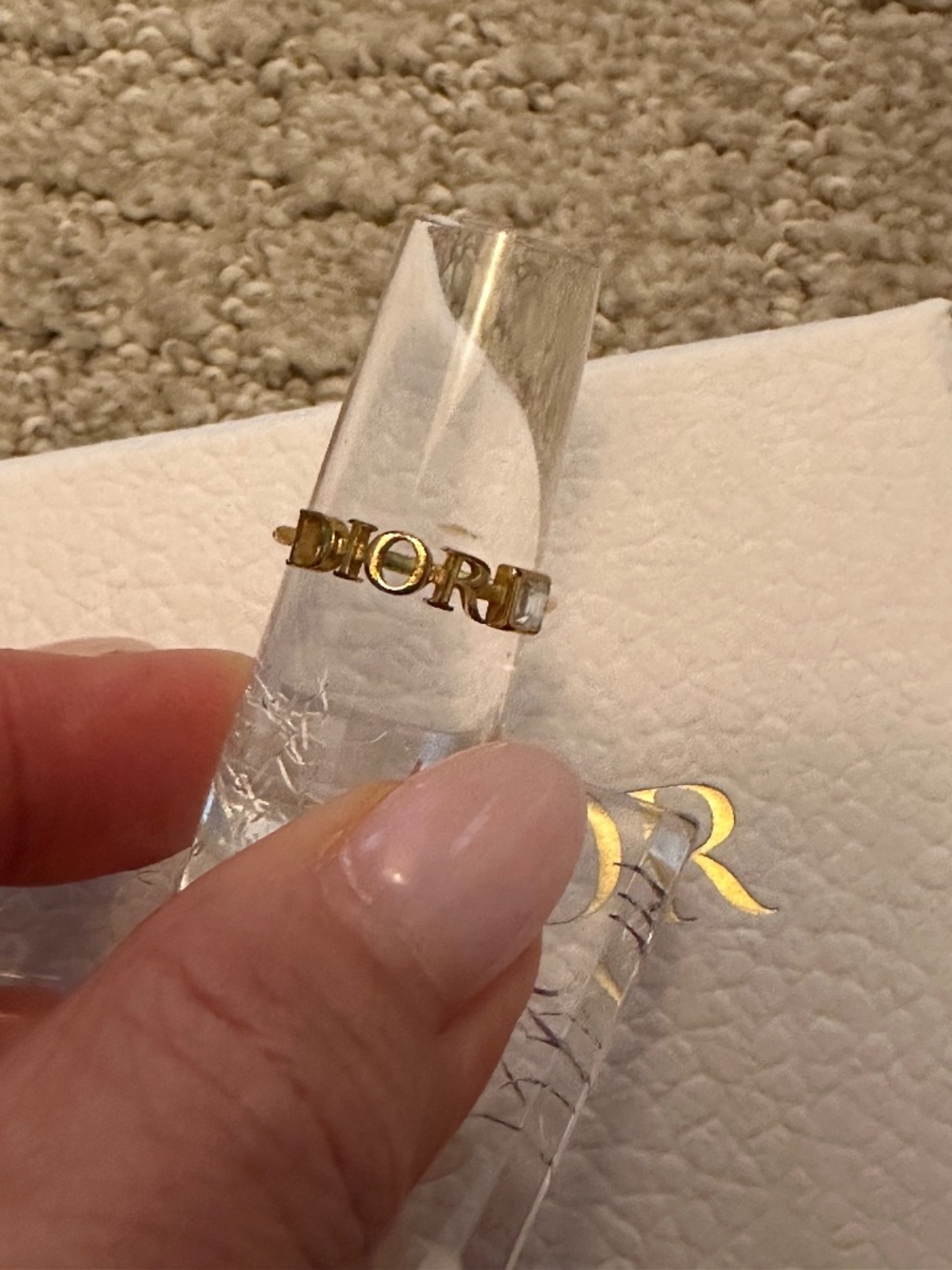 DIOR Ring 100% Authentic - Picture 4 of 8